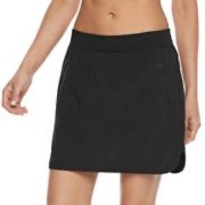 Women's Tek Gear DRY TEK Performance Skort Black Size Small